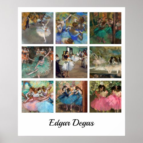 Edgar Degas _ Dancers Masterpiece Selection Poster