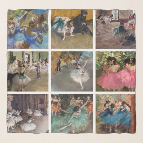 Edgar Degas _ Dancers Masterpiece Selection Scarf