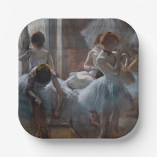 Edgar Degas - Dancers Paper Plates