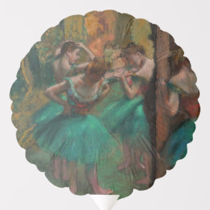 Edgar Degas - Dancers, Pink and Green Balloon