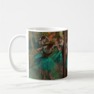 Edgar Degas - Dancers, Pink and Green Coffee Mug