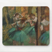 Edgar Degas Dancers Pink and Green