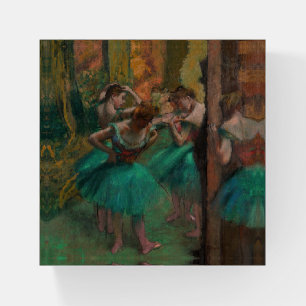 Edgar Degas - Dancers, Pink and Green Paperweight