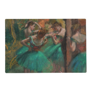 Edgar Degas - Dancers, Pink and Green Placemat
