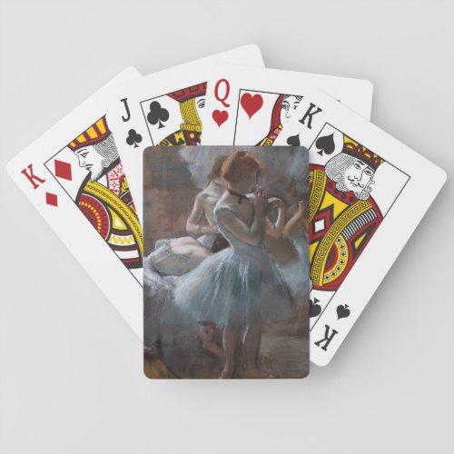 Edgar Degas _ Dancers Playing Cards