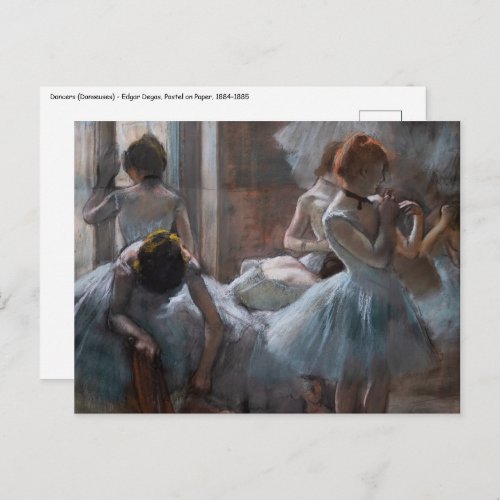 Edgar Degas _ Dancers Postcard