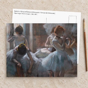 Edgar Degas - Dancers Postcard