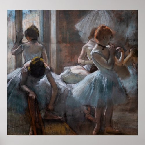 Edgar Degas _ Dancers Poster