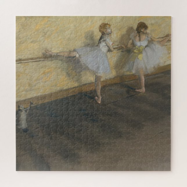 Edgar Degas | Dancers Practising at the Barre Jigsaw Puzzle (Horizontal)