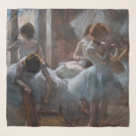 Edgar Degas - Dancers Scarf<br><div class="desc">Dancers (Danseuses) - Edgar Degas,  Pastel on Paper,  1884-1885</div>
