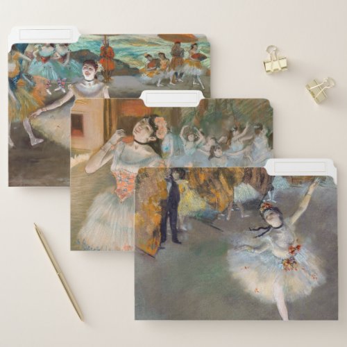 Edgar Degas _ Dancers Selection File Folder