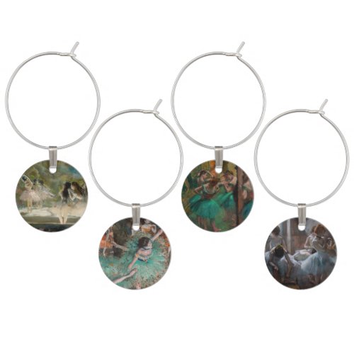 Edgar Degas _ Dancers Selection Wine Charm