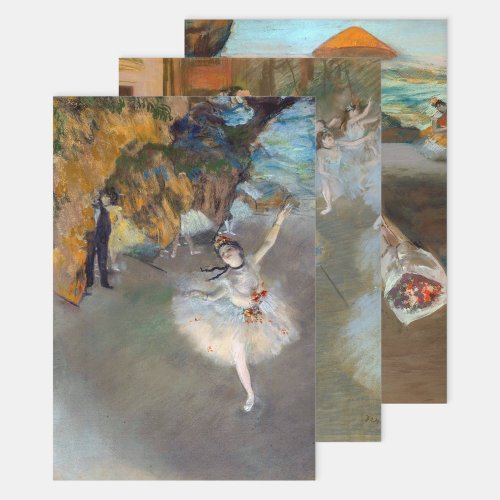 Edgar Degas _ Dancers Selection Wrapping Paper Sheets
