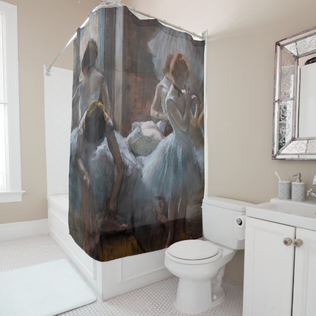Edgar Degas - Dancers Shower Curtain (In Situ)