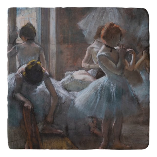 Edgar Degas - Dancers Trivet (Front)
