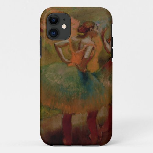 Edgar Degas  Dancers Wearing Green Skirts iPhone 11 Case