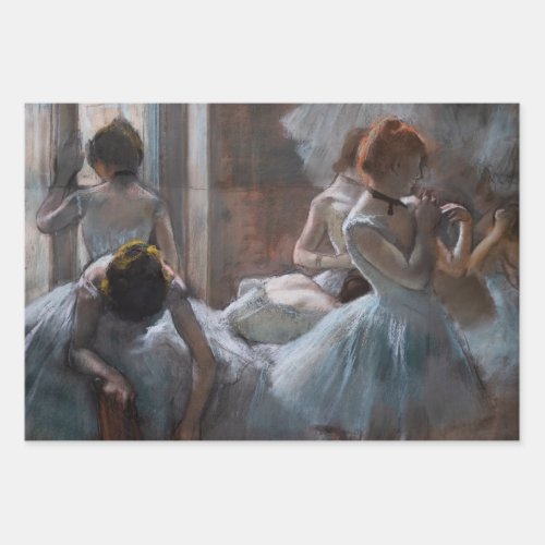 Edgar Degas _ Dancers Wrapping Paper Sheets