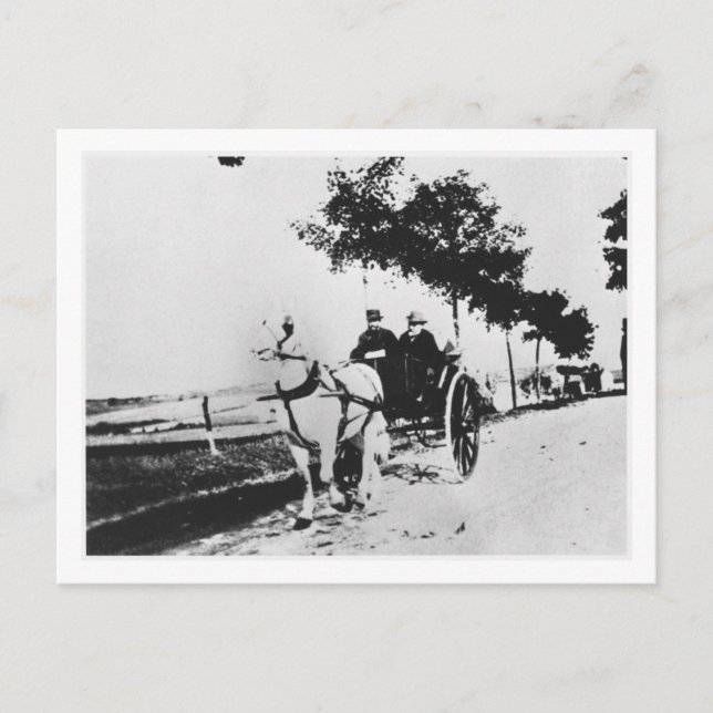 Edgar Degas | Edgar Degas and a friend Postcard (Front)
