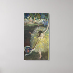 Edgar Degas End of an Arabesque, 1877 Canvas Print