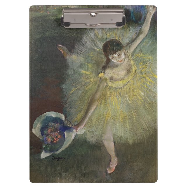 Edgar Degas | End of an Arabesque, 1877 Clipboard (Front)