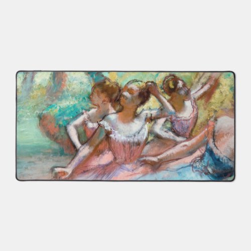 Edgar Degas _ Four Ballerinas on Stage Desk Mat