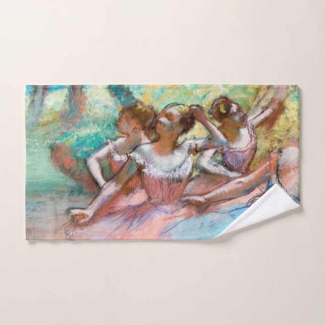 Edgar Degas - Four Ballerinas on Stage Hand Towel (Hand Towel)