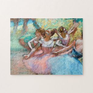 Edgar Degas - Four Ballerinas on Stage Jigsaw Puzzle