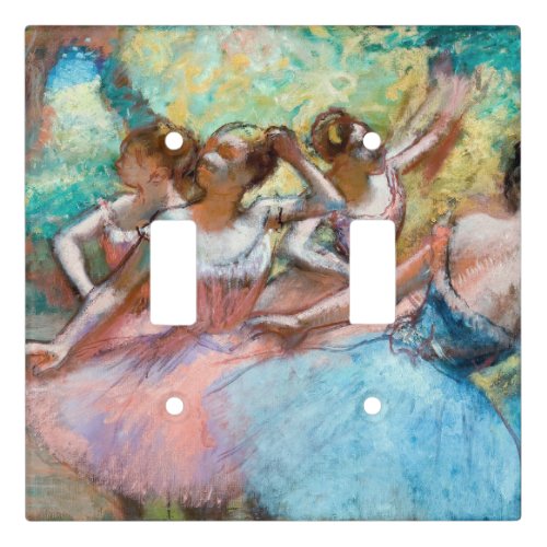 Edgar Degas _ Four Ballerinas on Stage Light Switch Cover
