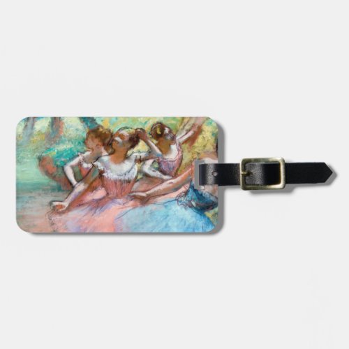 Edgar Degas _ Four Ballerinas on Stage Luggage Tag