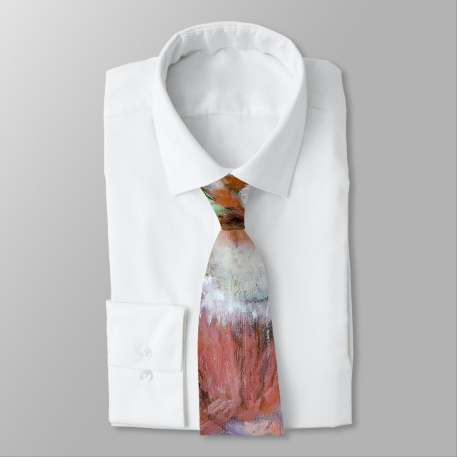 Edgar Degas - Four Ballerinas on Stage Neck Tie (Tied)