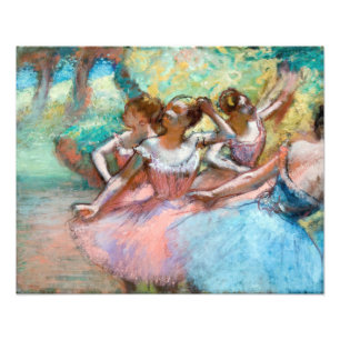 Edgar Degas - Four Ballerinas on Stage Photo Print