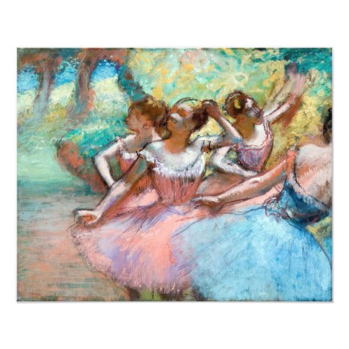 Edgar Degas _ Four Ballerinas on Stage Photo Print