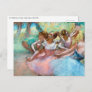 Edgar Degas - Four Ballerinas on Stage Postcard