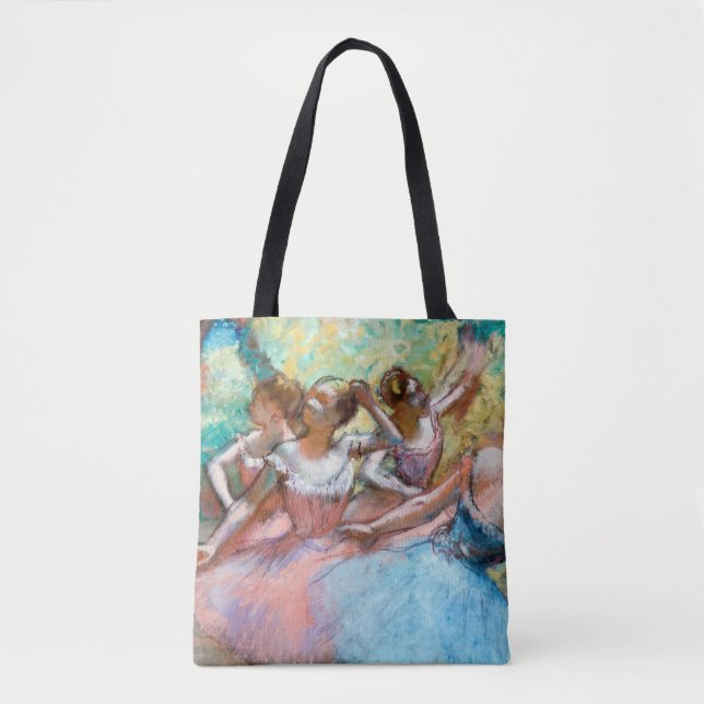 Edgar Degas - Four Ballerinas on Stage Tote Bag (Front)