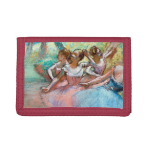 Edgar Degas - Four Ballerinas on Stage Tri-fold Wallet