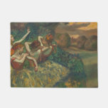 Edgar Degas Four Dancers Impressionist Doormat
