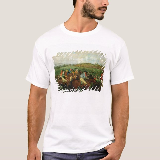 Edgar Degas | Gentlemen race, Before the Departure T-Shirt (Front)