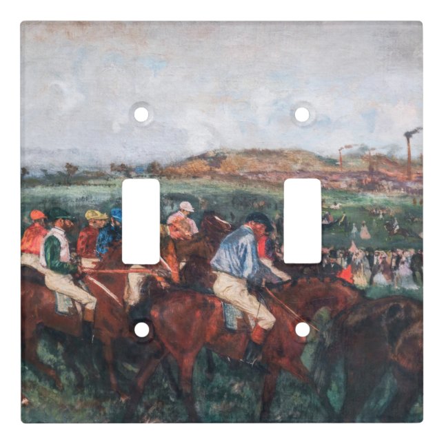 Edgar Degas - Gentlemen Race Light Switch Cover (Front)