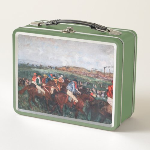 Edgar Degas _ Gentlemen Race Metal Lunch Box