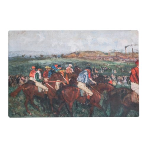 Edgar Degas _ Gentlemen Race Placemat