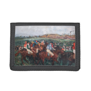 Edgar Degas - Gentlemen Race Trifold Wallet