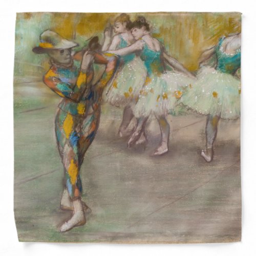 Edgar Degas _ Harlequin Dance Bandana