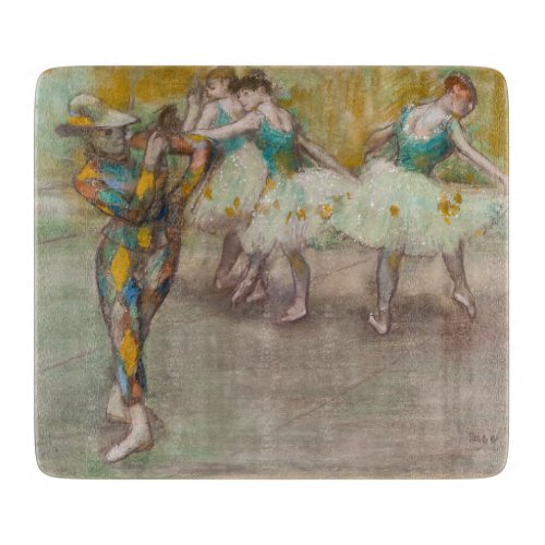 Edgar Degas _ Harlequin Dance Cutting Board