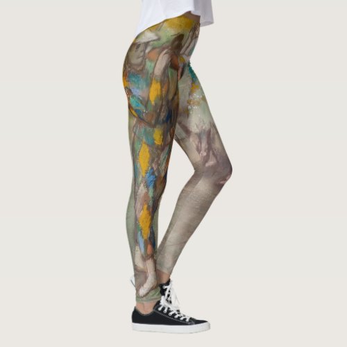 Edgar Degas _ Harlequin Dance Leggings