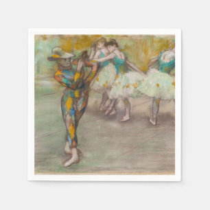Edgar Degas - Harlequin Dance Napkins