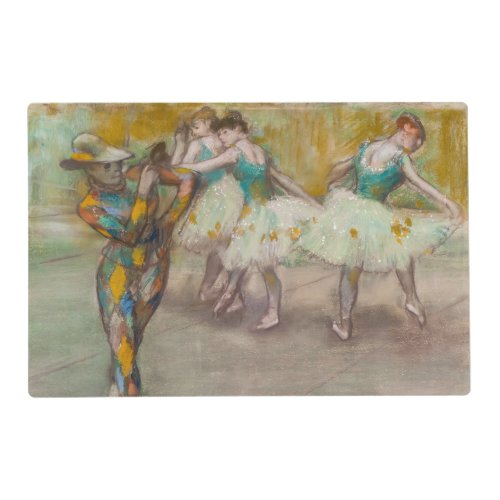 Edgar Degas _ Harlequin Dance Placemat