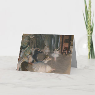 Edgar Degas Holiday Card