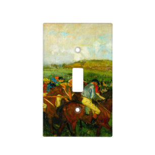 Edgar Degas Horseback Riding Light Switch Cover