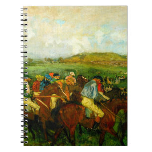 Edgar Degas Horseback Riding Notebook