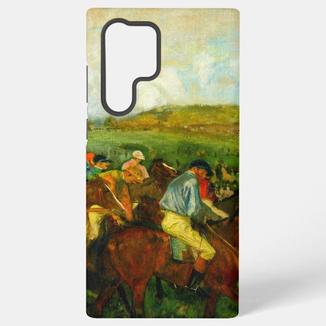 Edgar Degas Horseback Riding Samsung Galaxy Case (Back)